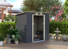 Garden Shed 6 x 4ft Cold Grey